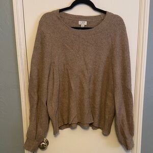 For emloisily only - JCrew Cozy Beige Crew Neck Sweater